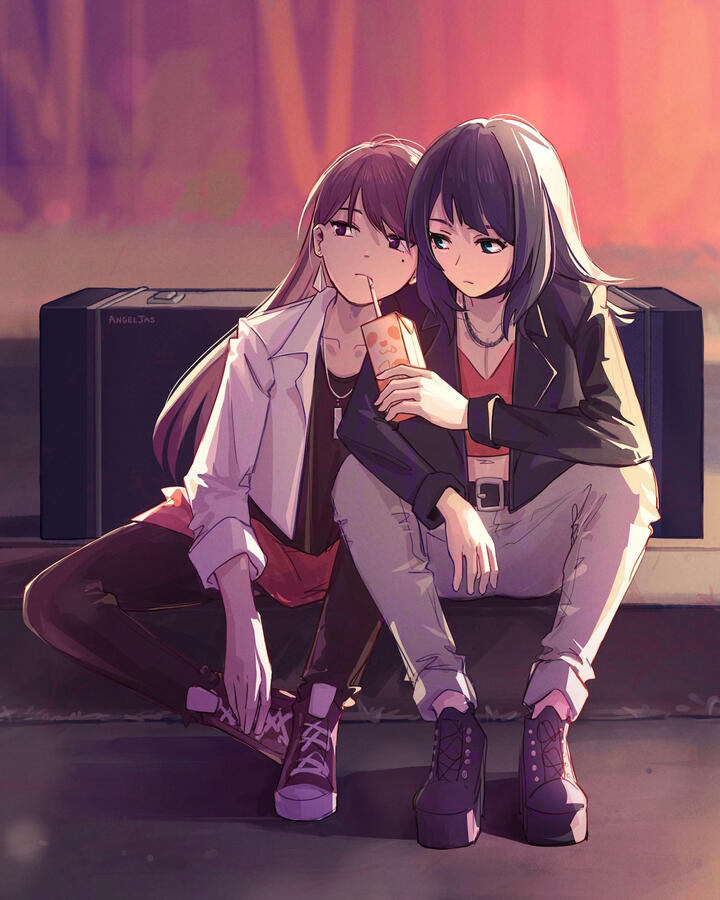 Umiri and Taki (MyGO!!!!! || Ave Mujica)