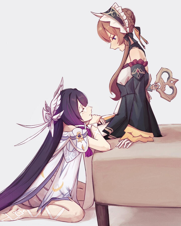 Columbina and Sandrone (Genshin Impact)