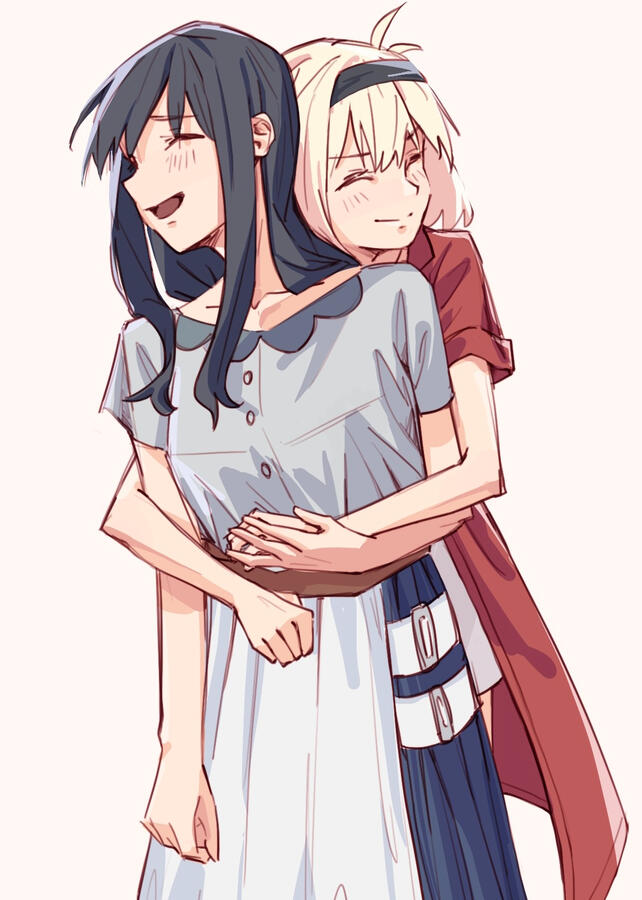 Chisato and Takina (Lycoris Recoil)